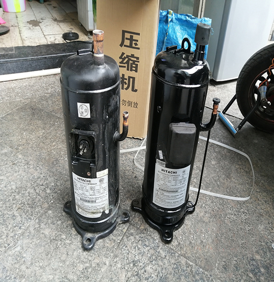 桐柏中央空调压缩机的更换维修